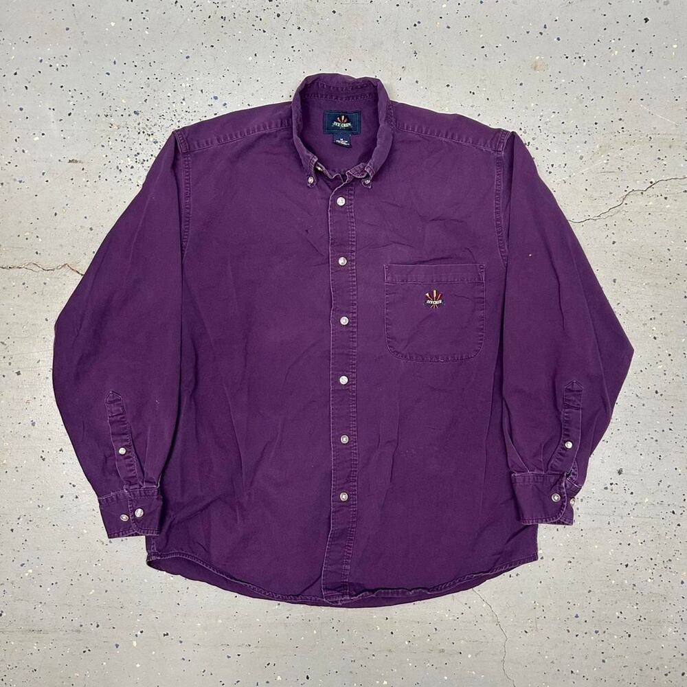 VTG/Y2K Ivy Crew Purple button-up shirt